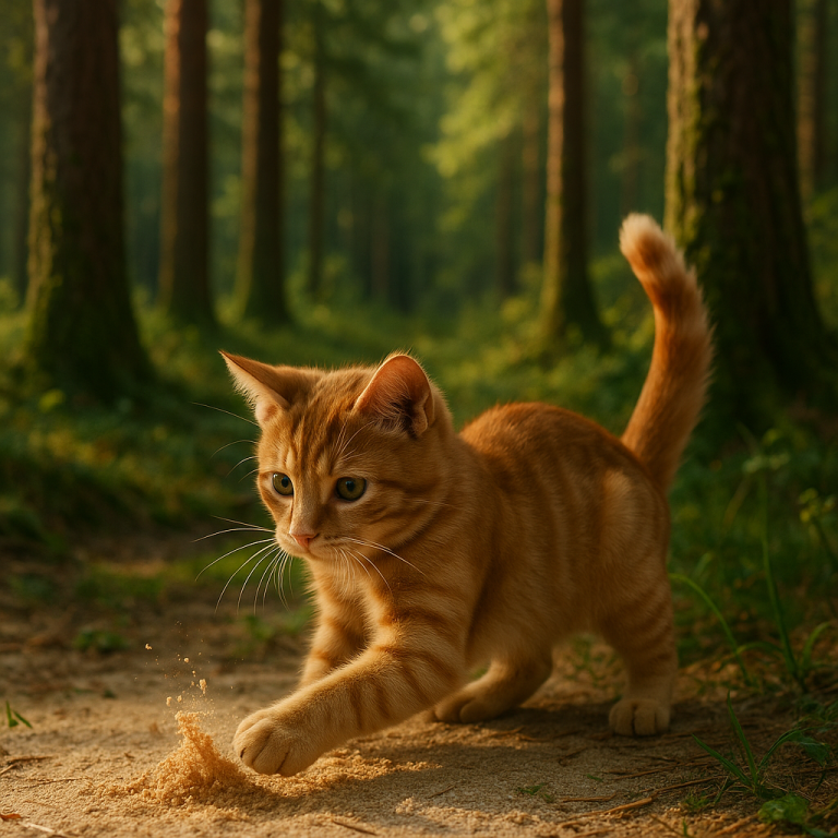 Kedi Sahiplerinin Yeni Gözdesi: Doğal Çam Talaşı Kedi Kumu